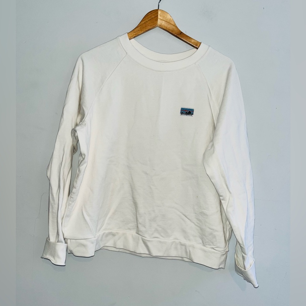 Patagonia Regenerative Organic Cotton Crewneck sz L - Picture 2 of 10